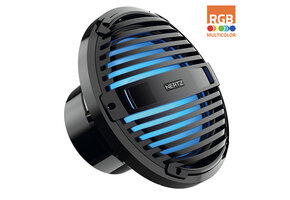 Hertz HMS 12 B2-LD-C - 12" Marine subwoofer 2 Ohm zwart RGB LED