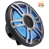 Hertz HMX 8 S-LD-G - 8" Marine Sport high performance coax speakers grijs RGB LED, set van 2