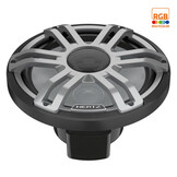 Hertz Hertz HMX 8 S-LD-G - 8" Marine Sport high performance coax speakers grijs RGB LED, set van 2