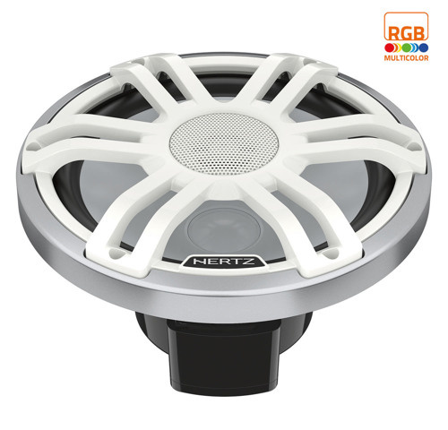 Hertz Hertz HMX 8 S-LD-SW - 8" Marine Sport high performance coax speakers wit RGB LED, set van 2