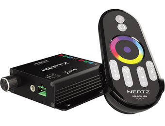 Hertz HM RGB 1 BK - RGB Led bediening met remote