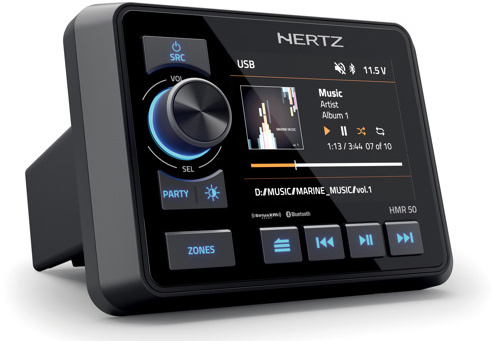 Hertz Hertz HMR 50 - FM/USB/BT 4x50 Watt, 3 zones