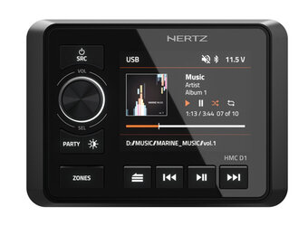 Hertz HMC D1 - Remote met scherm, 13 pin aansluiting