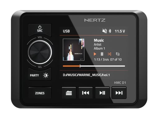 Hertz Hertz HMC D1 - Remote met scherm, 13 pin aansluiting