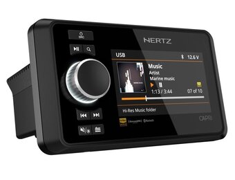 Hertz CAPRI H100 - FM/USB/BT/NMEA2000 4x70 Watt, 4 zones