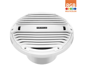 Hertz HMS 10 B4-LD-W/C - 10" Marine subwoofer 4 Ohm RGB LED