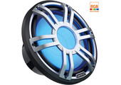HMS 10 S4-LD-G.1 - 10" Marine Sport subwoofer 4 Ohm grijs RGB LED