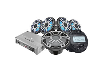 Hertz KIT HMR10 HEX6.5 HMS10 Sport Grijs V5C 12V, RGB