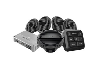 Hertz KIT HMRBT HEX6.5 HMS10 Zwart V5C 12V