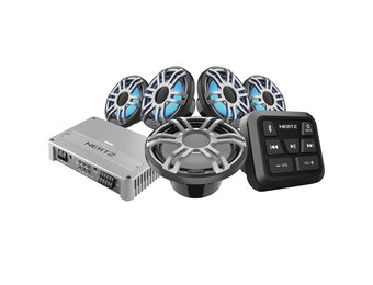 Hertz KIT HMRBT HEX6.5 HMS10 Sport Grijs V5C 12V, RGB