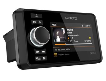 Hertz CAPRI DAB+ - DAB+/FM/USB/BT/NMEA2000 4x70 Watt, 4 zones