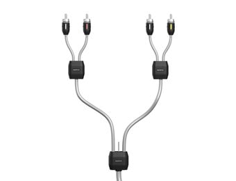 Hertz 4-kanaals RCA-kabel 1000 cm, plus remote kabel - HMLC4 32