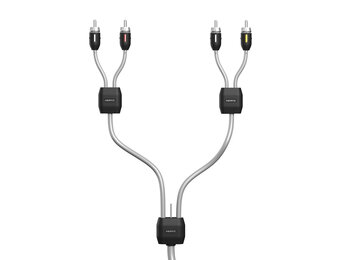 Hertz Hertz 4-kanaals RCA-kabel 100 cm, plus remote kabel - HMLC4 3
