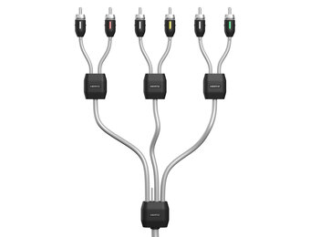 Hertz 6-kanaals RCA-kabel 400 cm, plus remote kabel - HMLC6 13
