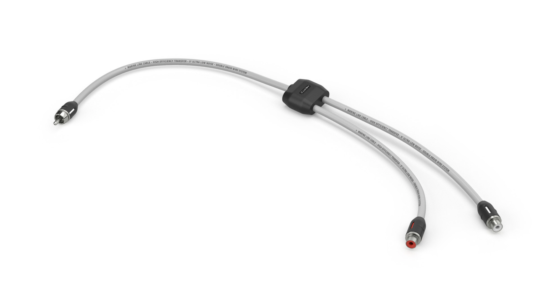 Hertz RCA splitter 2 x female - 1 x male, 30 cm - HMLCF