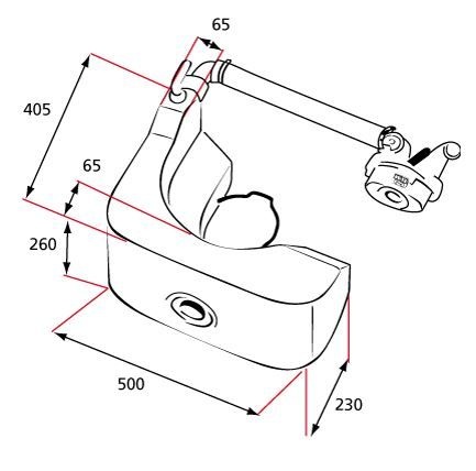 RM69 Buffertank 25 ltr compleet
