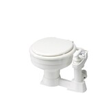 RM69 Handtoilet Sealock met bajonet sluiting, pot en bril kunststof wit