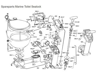 RM69 O-ring voor toilet basis