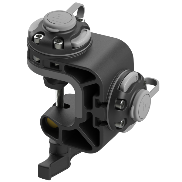 Borika montage voet dubbel hoek klemmontage