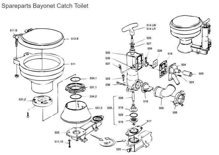 RM69 Scharnieren voor bril bajonet sluiting kunststof (2)