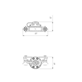 Borika t-bolt bevestigingssysteem zijmontage