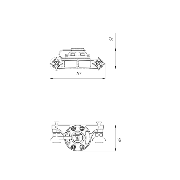 Borika t-bolt bevestigingssysteem zijmontage