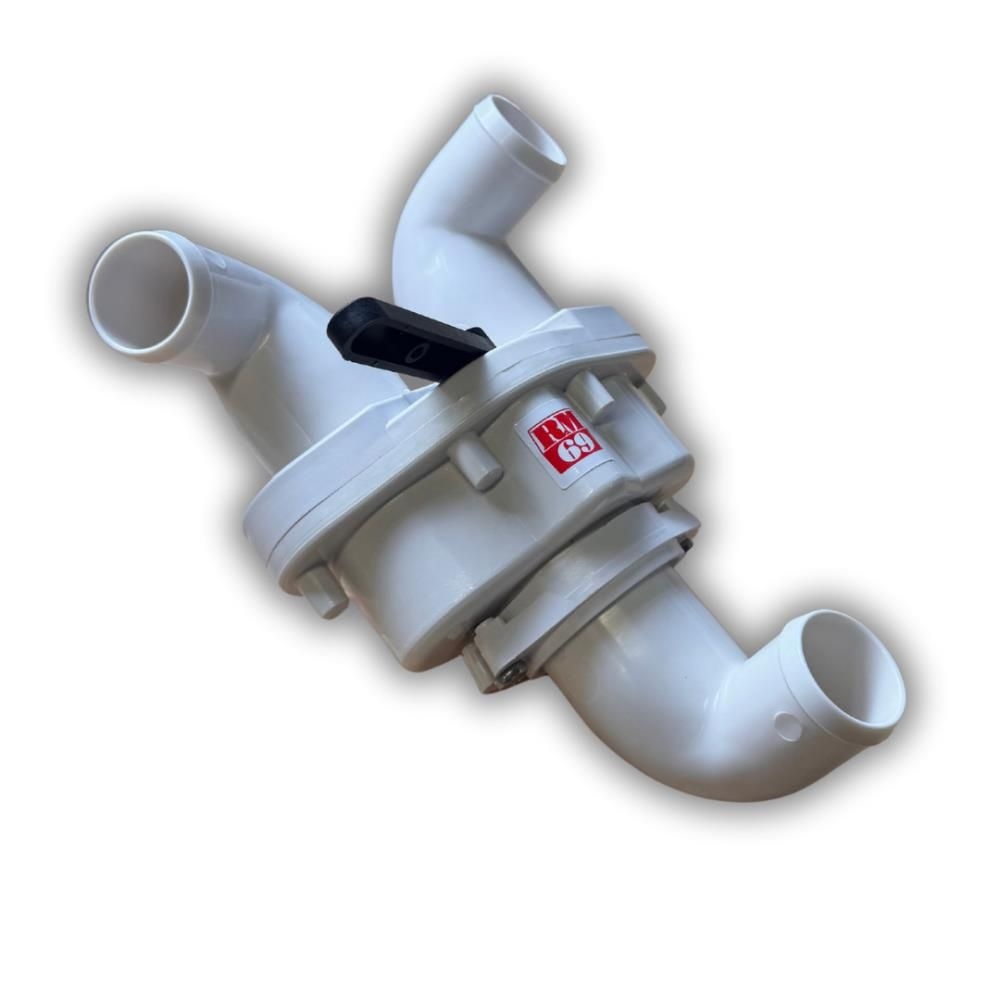 RM69 Tweewegkraan set B slangaansluiting 90 gr.