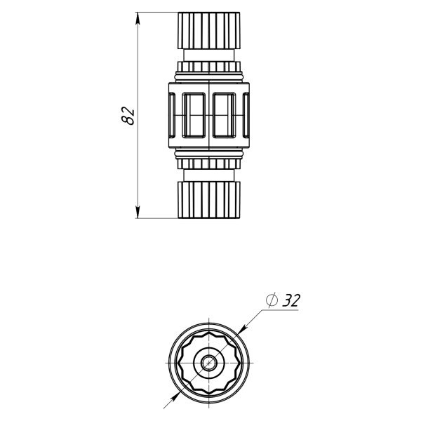Borika adapter voor bevestigen twee montagehouders