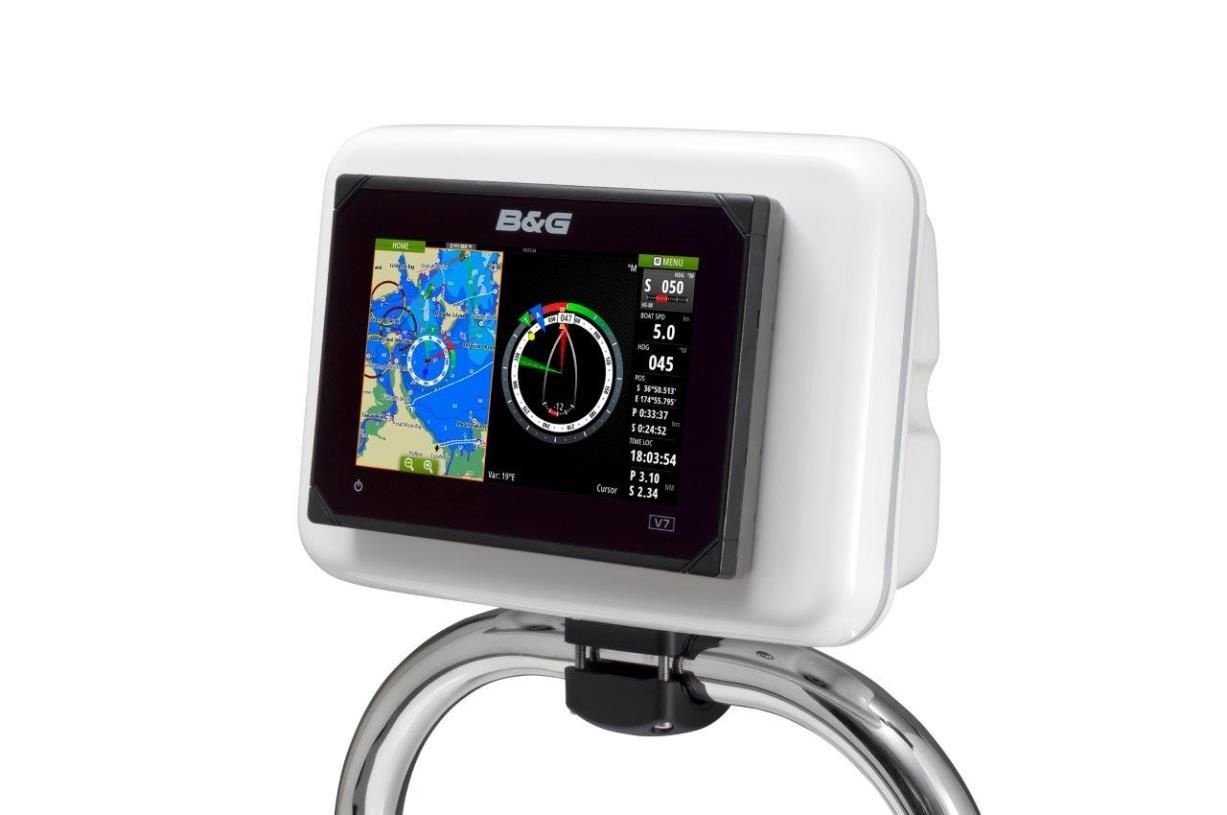 Scanstrut Behuizing smal voor display 7 inch railmontage