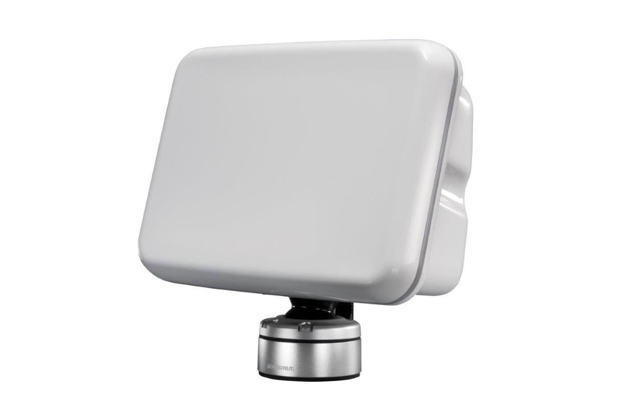 Scanstrut Behuizing smal voor displays van 7 inch wit