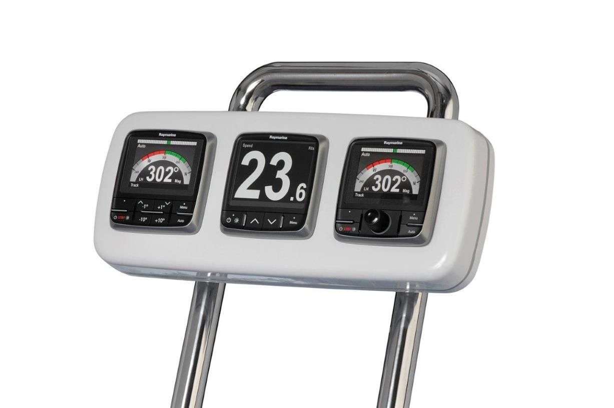 Scanstrut Behuizing voor 3 instrumenten beugelmontage wit