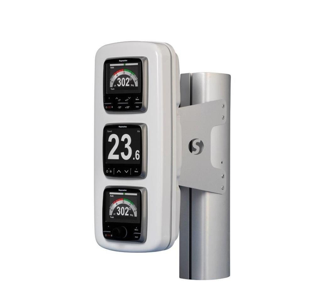 Scanstrut Behuizing voor 3 instrumenten mast montage wit