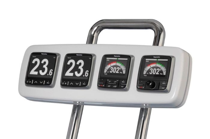 Scanstrut Behuizing voor 4 instrumenten beugelmontage wit