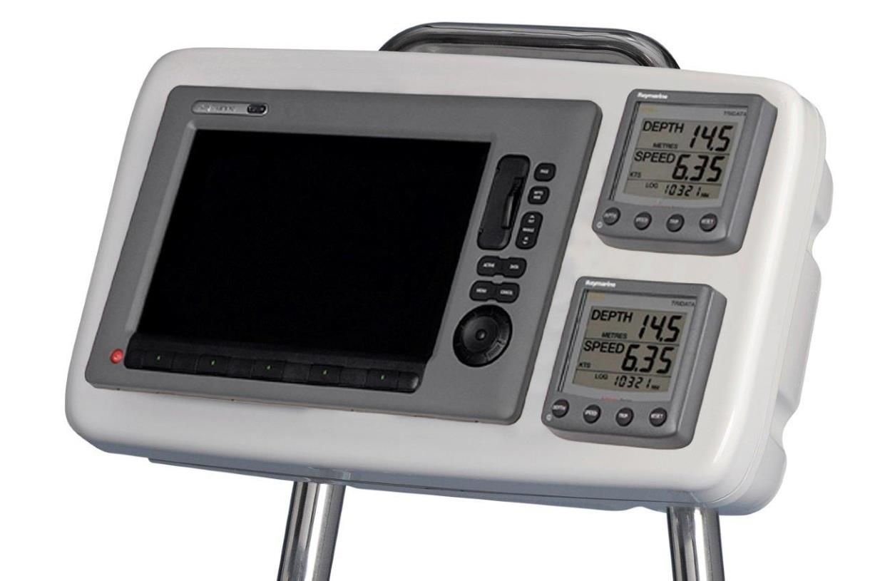 Scanstrut Behuizing voor displays tot 12 inch beugelmontage wit