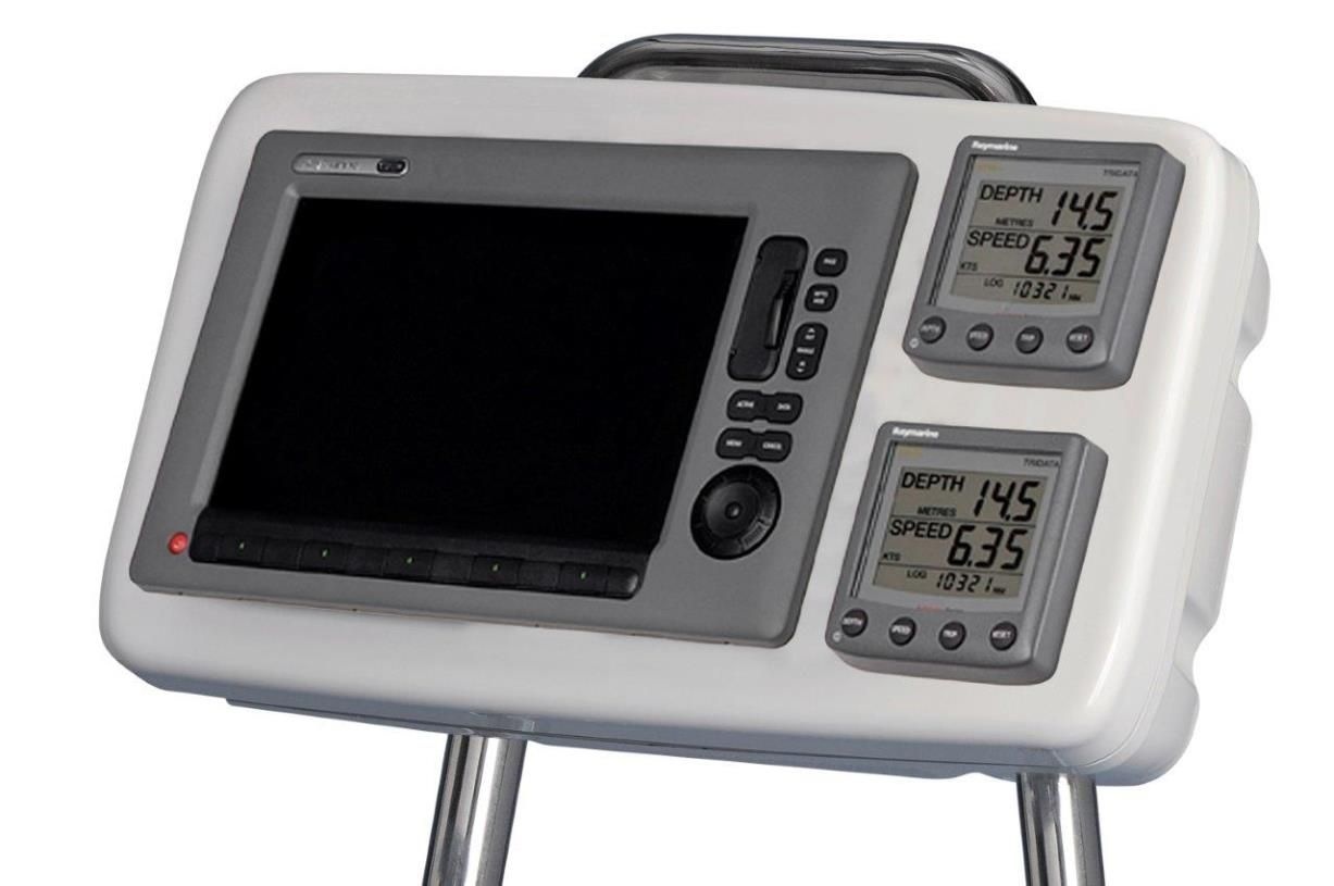 Scanstrut Behuizing voor displays tot 12 inch beugelmontage wit