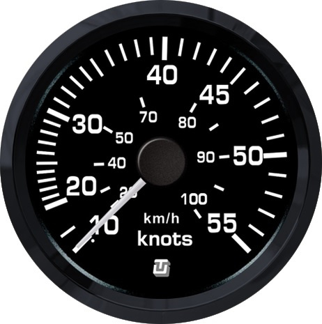Uflex Ultra Black Speedometer