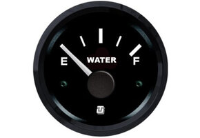 Ultra Black Watertankmeter, 53mm