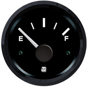 Ultra Black Holding tank level gauge E -1/2- F - 240-33 Ohm