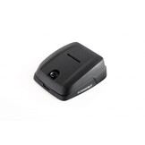 Scanstrut Dekdoorvoer horizontaal voor dubbele kabel 6-10 mm zwart