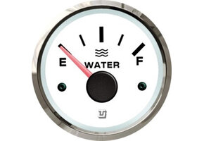Ultrawhite SS Tank level gauge E -1/2- F - 0-190 Ohm