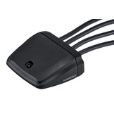 Scanstrut Dekdoorvoer horizontaal voor meerdere kabels tot 15 mm zwart