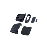 Scanstrut Dekdoorvoer horizontaal voor meerdere kabels tot 15 mm zwart