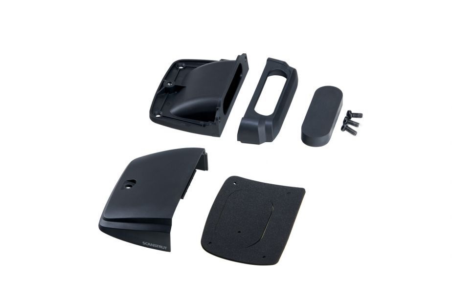 Scanstrut Dekdoorvoer horizontaal voor meerdere kabels tot 15 mm zwart