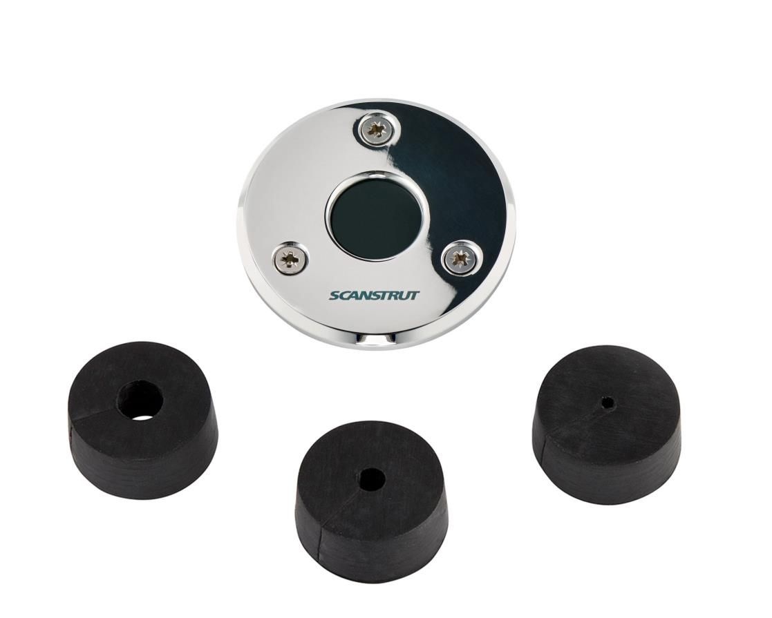 Scanstrut Dekdoorvoer LP kabel 9-14 mm en max connector 21 mm RVS