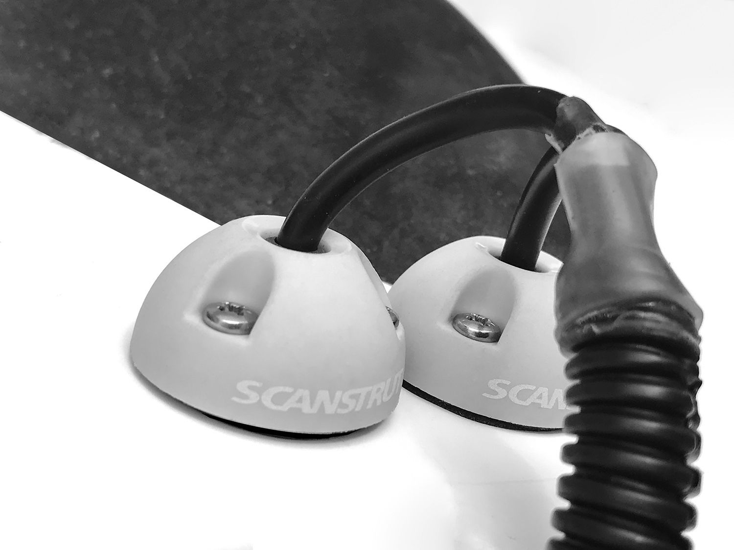 Scanstrut Dekdoorvoer Ø39 mm RVS voor kabel 2-8 mm, foto 2 van 4