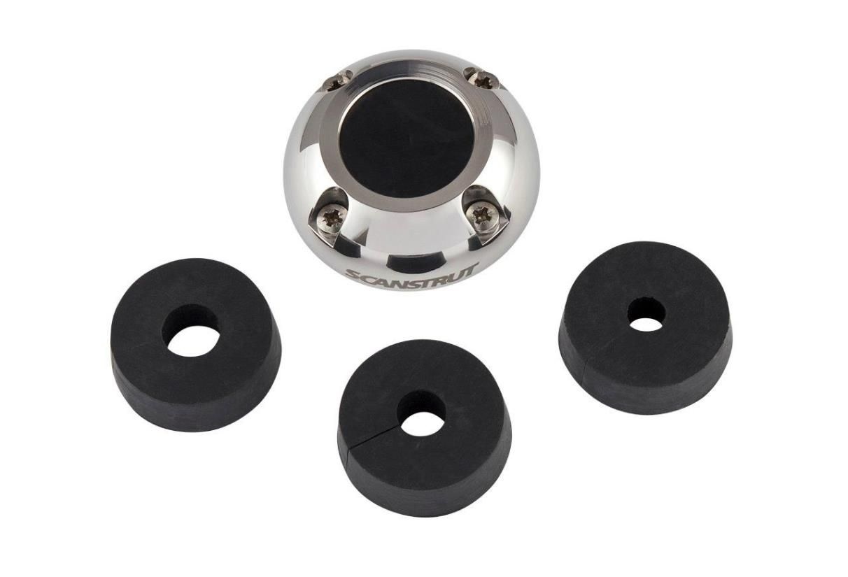 Scanstrut Dekdoorvoer Ø59 mm RVS voor kabel 9-14 mm