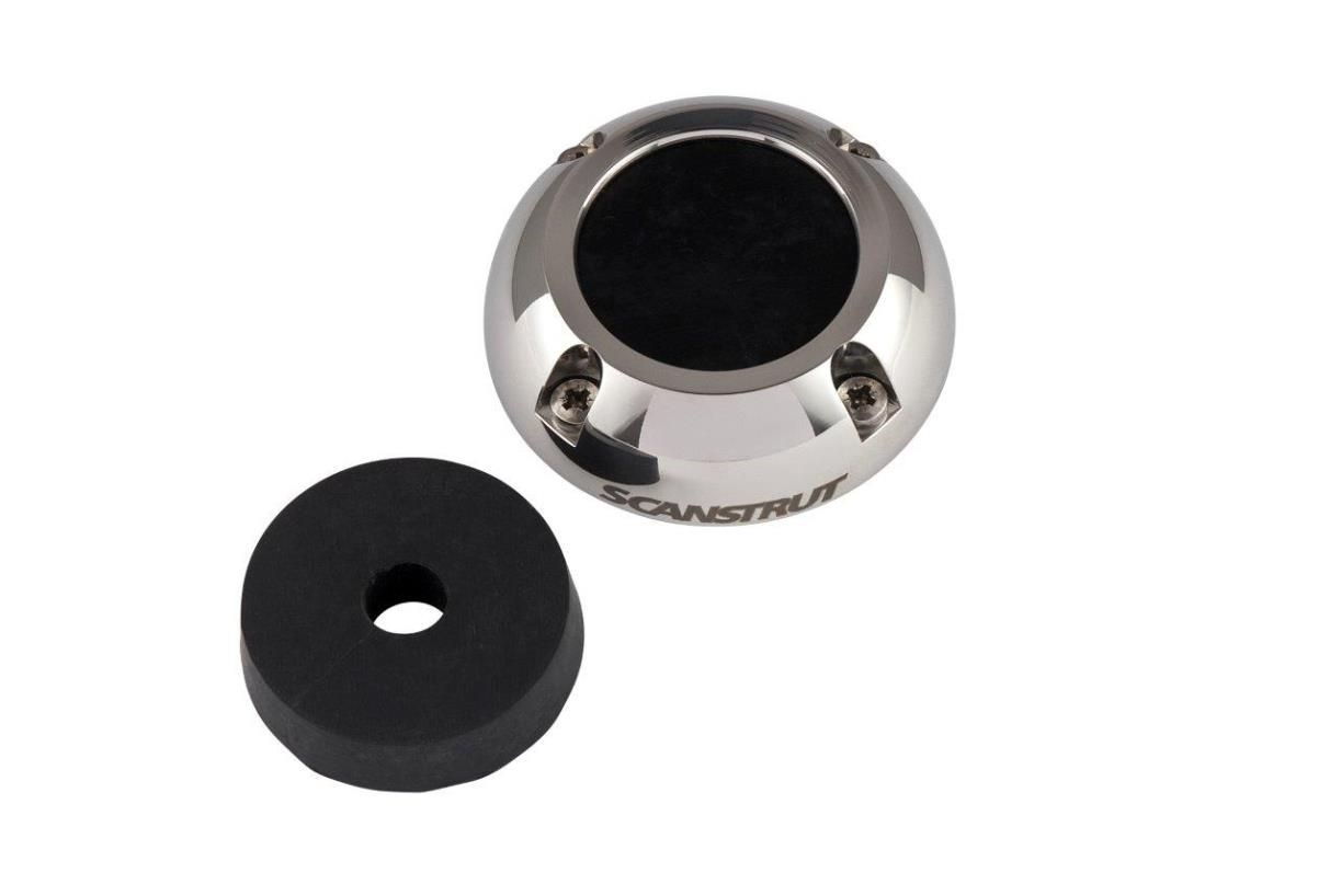 Scanstrut Dekdoorvoer Ø69 mm RVS voor kabel 12-15 mm