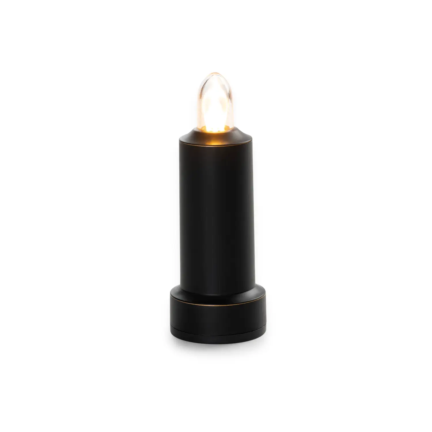 Barebones Box Candle Lantaarn incl. Flameless Candle Led Kaars - Brons