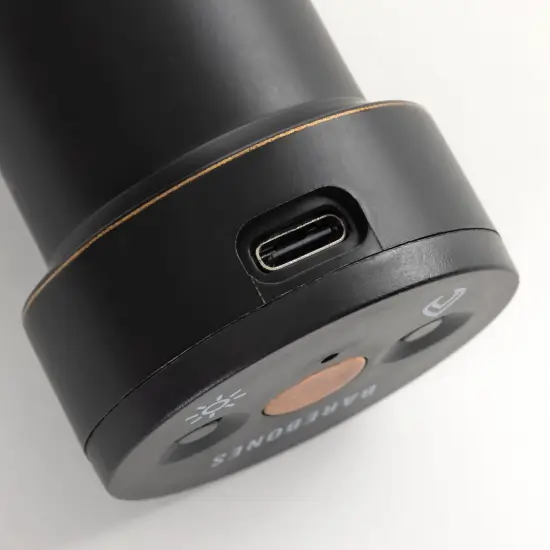 Barebones Box Candle Lantaarn incl. Flameless Candle Led Kaars - Brons