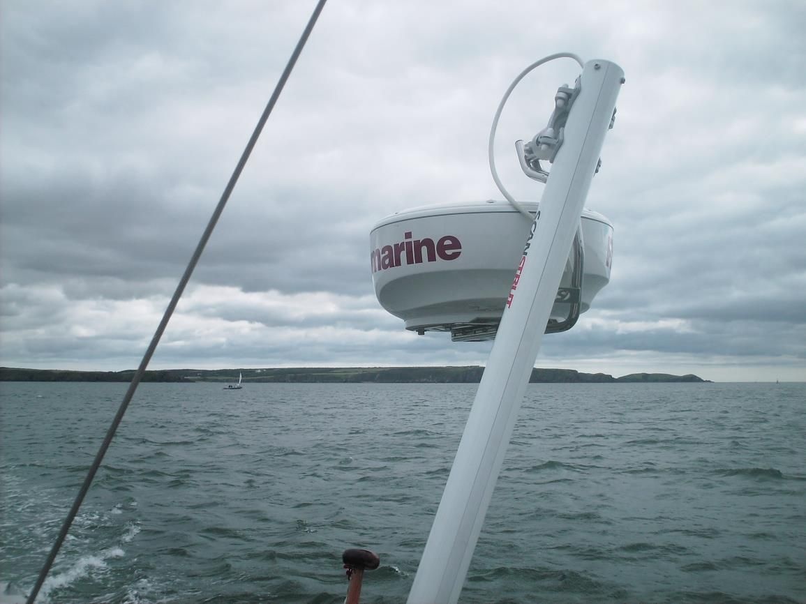 Scanstrut Radarbeugel cardanisch - paaltopmontage